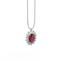 Collana Baroni Gioielli Donna in Oro Rubino 1.1 Ct 3838RC - 3838RC